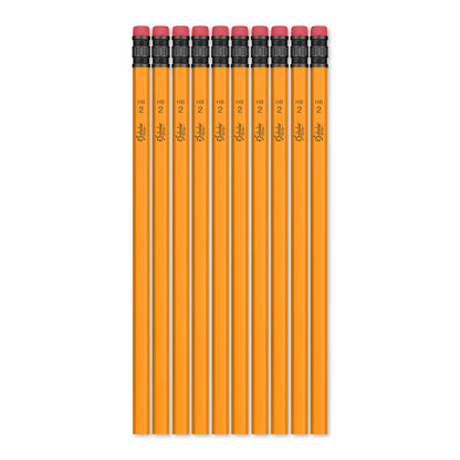 10 Pack #2 Yellow Pencils 33310