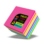 iQ BOLD Neon Cube Sticky Notes 3 x 3in 400 Sheets 34003