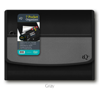 iQ+ Premium 7 Pocket Fabric Expanding File Folder 34107