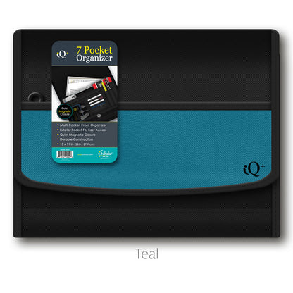 iQ+ Premium 7 Pocket Fabric Expanding File Folder 34107