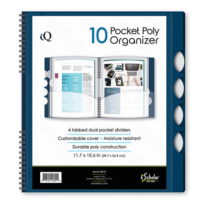 10 Pocket Poly Organizer 35910