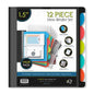 iQ+  12 Piece 1.5" Heavyweight Poly View Binder 39120