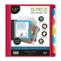 iQ+  12 Piece 1.5" Heavyweight Poly View Binder 39120