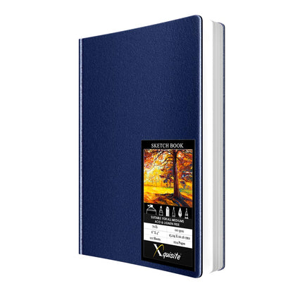 Xquisite Premium Hardbound Sketch Book 6" x 4" 70lb Paper 112 Sheets 40460