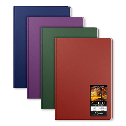 Xquisite Premium Hardbound Sketch Book 9" x 6" 70lb Paper 112 Sheets 40960