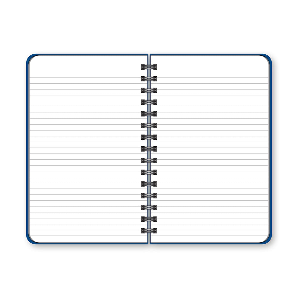 iQ BOLD Hidden Wire Notebook Narrow Ruled 8" x 5"  120 Sheets 50580