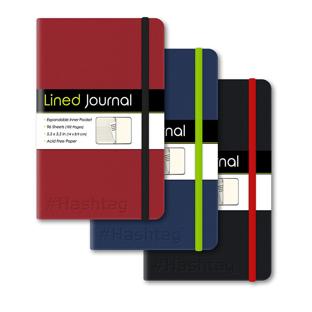 #Hashtag PU Journal College Ruled 5.5" x 3.5" 96 Sheets 52035
