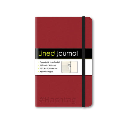 #Hashtag PU Journal College Ruled 5.5" x 3.5" 96 Sheets 52035