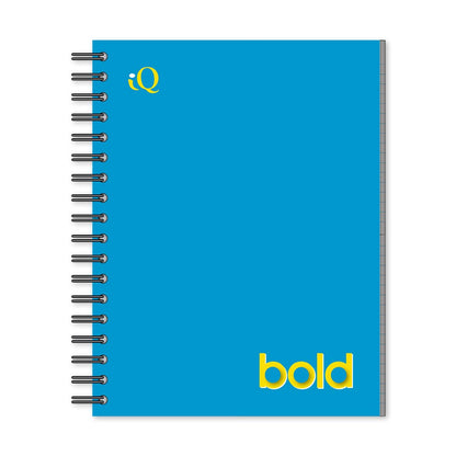 iQ BOLD 1 Subject Notebook Wide Ruled 10.5 x 8in 80 Sheets 52101