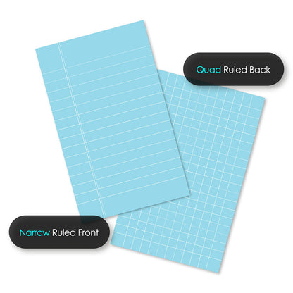 3 Pack iQ Pastel Mini Writing Pads 3 x 5in 150 Sheets 53513