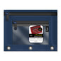 2 Pocket Mesh Binder Pouch with 3 Hole Punch 55013