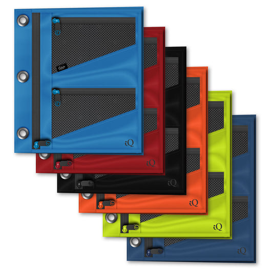 iQ+ 3 Pocket Large Expandable Binder Pouch 55035