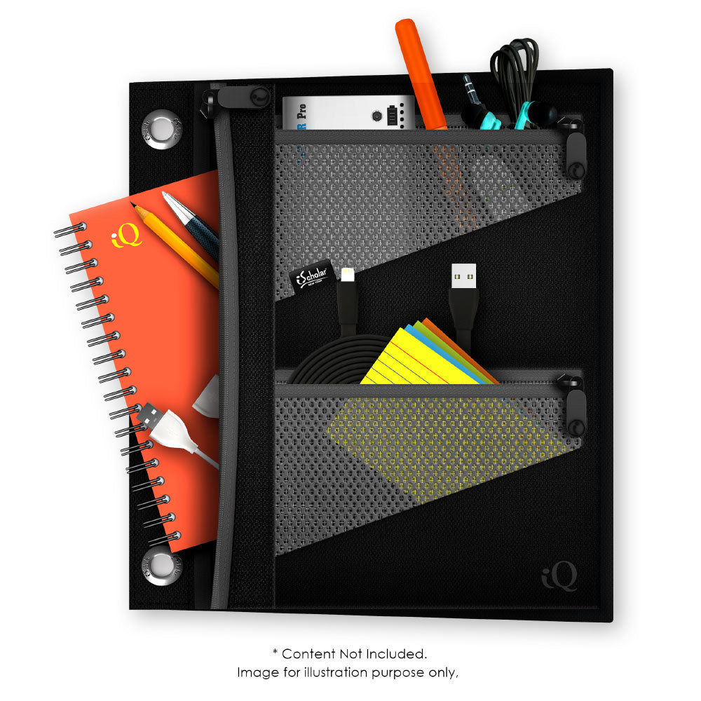 iQ+ 3 Pocket Large Expandable Binder Pouch 55035