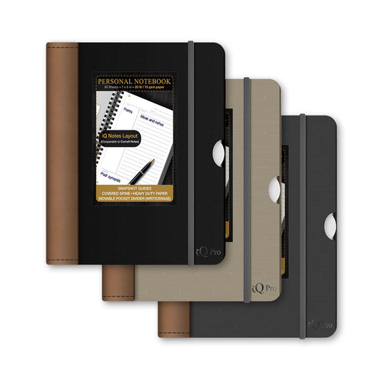 iQ Pro Personal Notebook iQ Notes 7 x 5in 80 Sheets 55075