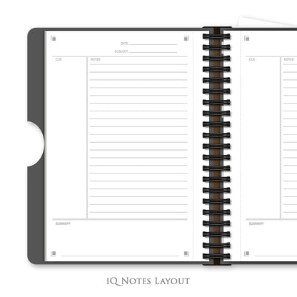 iQ Pro Personal Notebook iQ Notes 7 x 5in 80 Sheets 55075