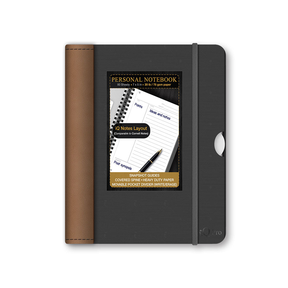 iQ Pro Personal Notebook iQ Notes 7 x 5in 80 Sheets 55075