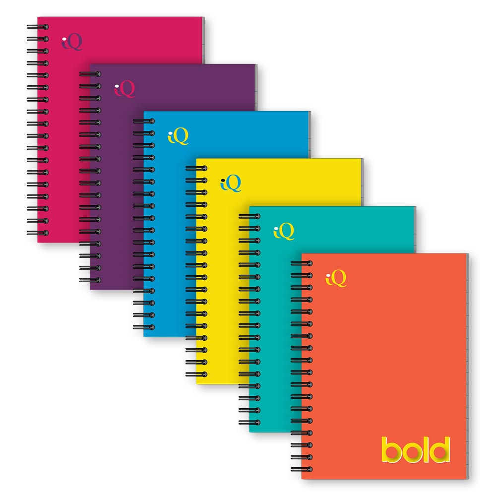 iQ BOLD Fat Book College Ruled 5.5 x 4in 200 Sheets 55200