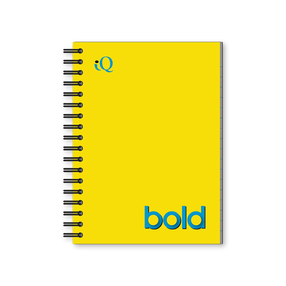 iQ BOLD Fat Book College Ruled 5.5 x 4in 200 Sheets 55200