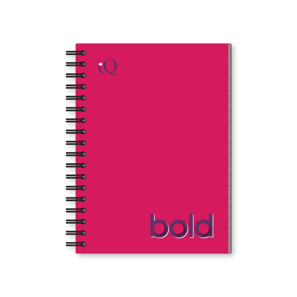 iQ BOLD Fat Book College Ruled 5.5 x 4in 200 Sheets 55200