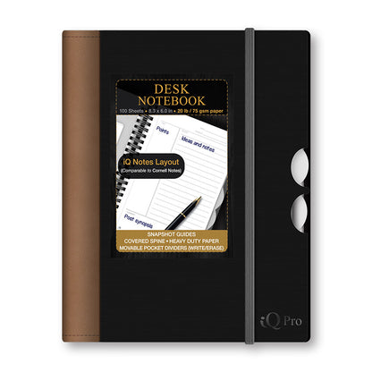 iQ Pro Desk Notebook iQ Notes 8.3 x 6in 100 Sheets 55860
