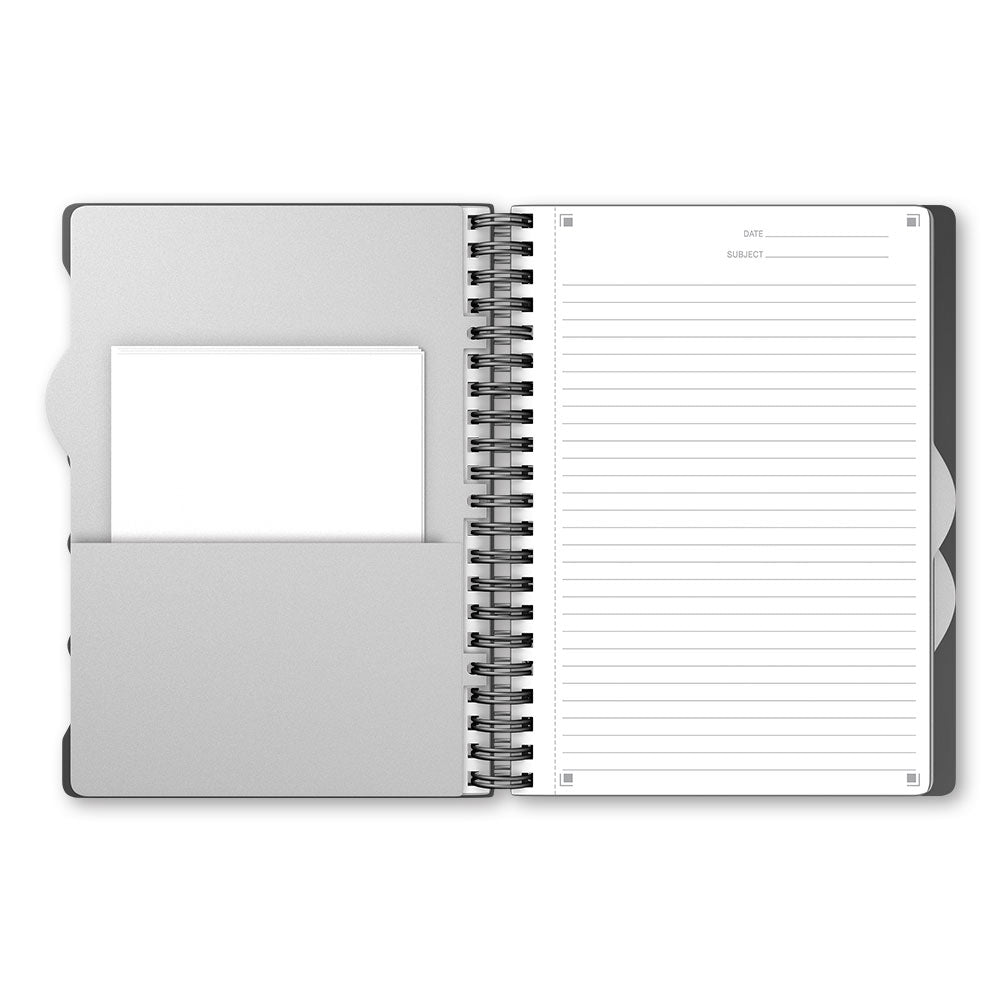 Iq Notes Layout Notebook iQ Pro 3 Subject Notebook College Ruled - iQ Notes 9.5 x 6.5in 120 She ...