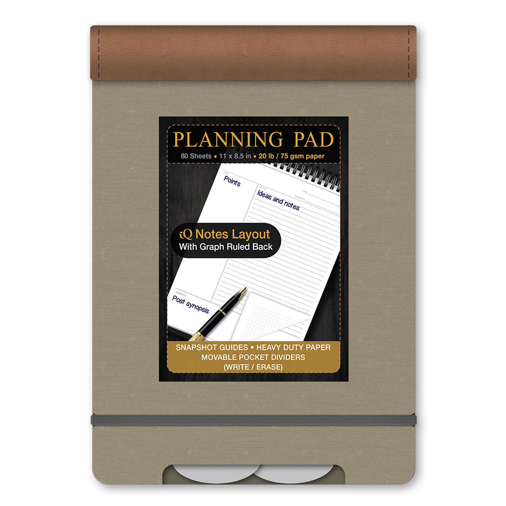 iQ Pro Planning Pad iQ Notes - Graph Ruled 8.5 x 11in 80 Sheets 56110