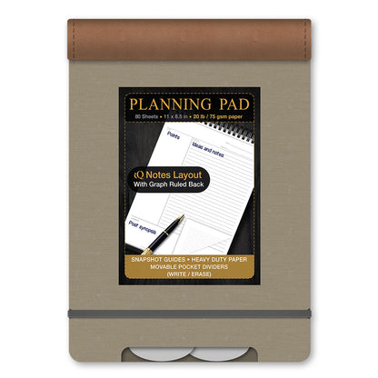 iQ Pro Planning Pad iQ Notes - Graph Ruled 8.5 x 11in 80 Sheets 56110