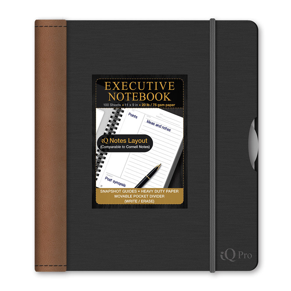 iQ Pro Executive Notebook iQ Notes 11 x 9in 100 Sheets 56902