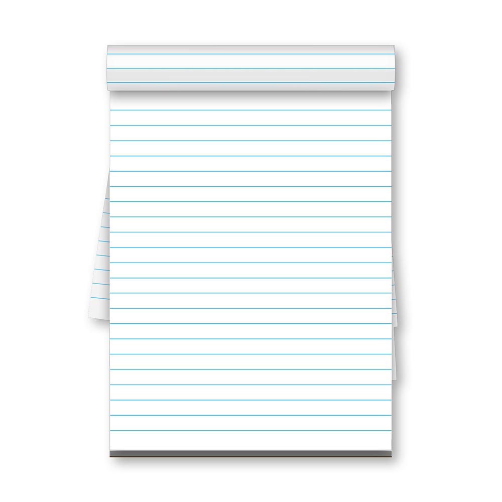 Writing Tablet Ruled 5.75 x 8.75in 100 Sheets 57585