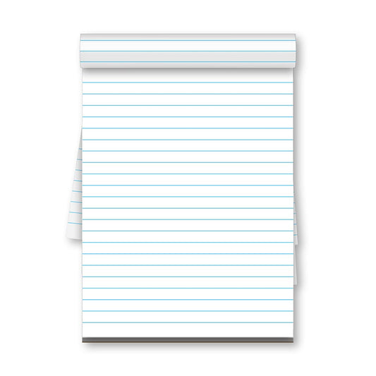 Writing Tablet Ruled 5.75 x 8.75in 100 Sheets 57585