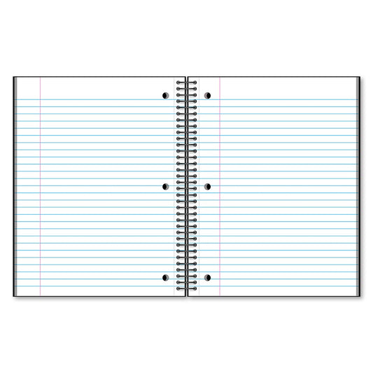 1 Subject Poly Notebook Wide Ruled 10.5" x 8" 70 Sheets 57801
