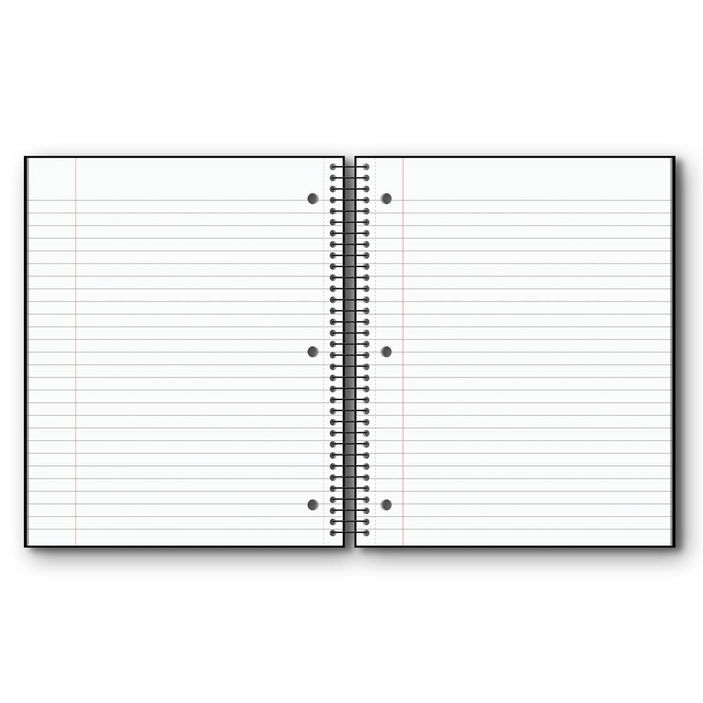 1 Subject Poly Notebook College Ruled 10.5" x 8" 70 Sheets 57802