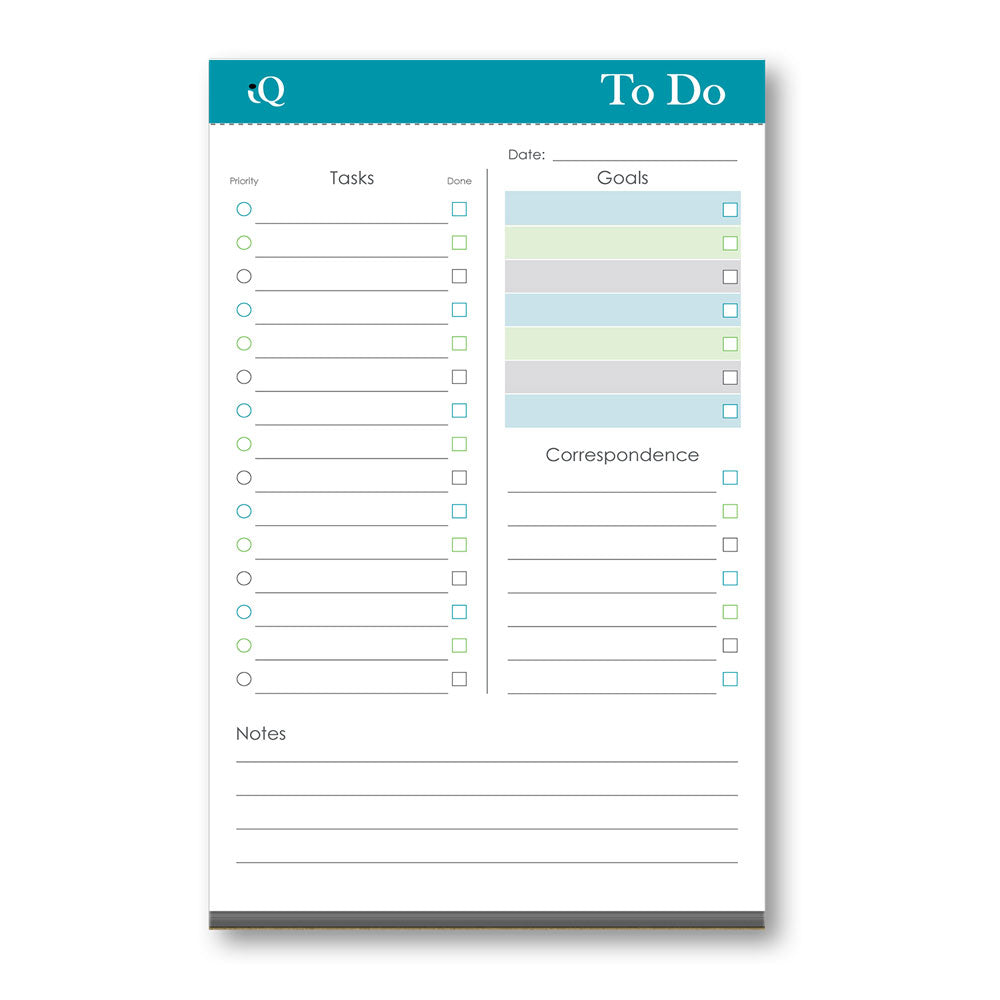 iQ To Do Pad 5 x 8in 50 Sheets 58050