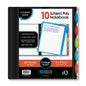 iQ+ Premium 10 Subject Poly Notebook College Ruled  11 x 9in 250 Sheets 58900