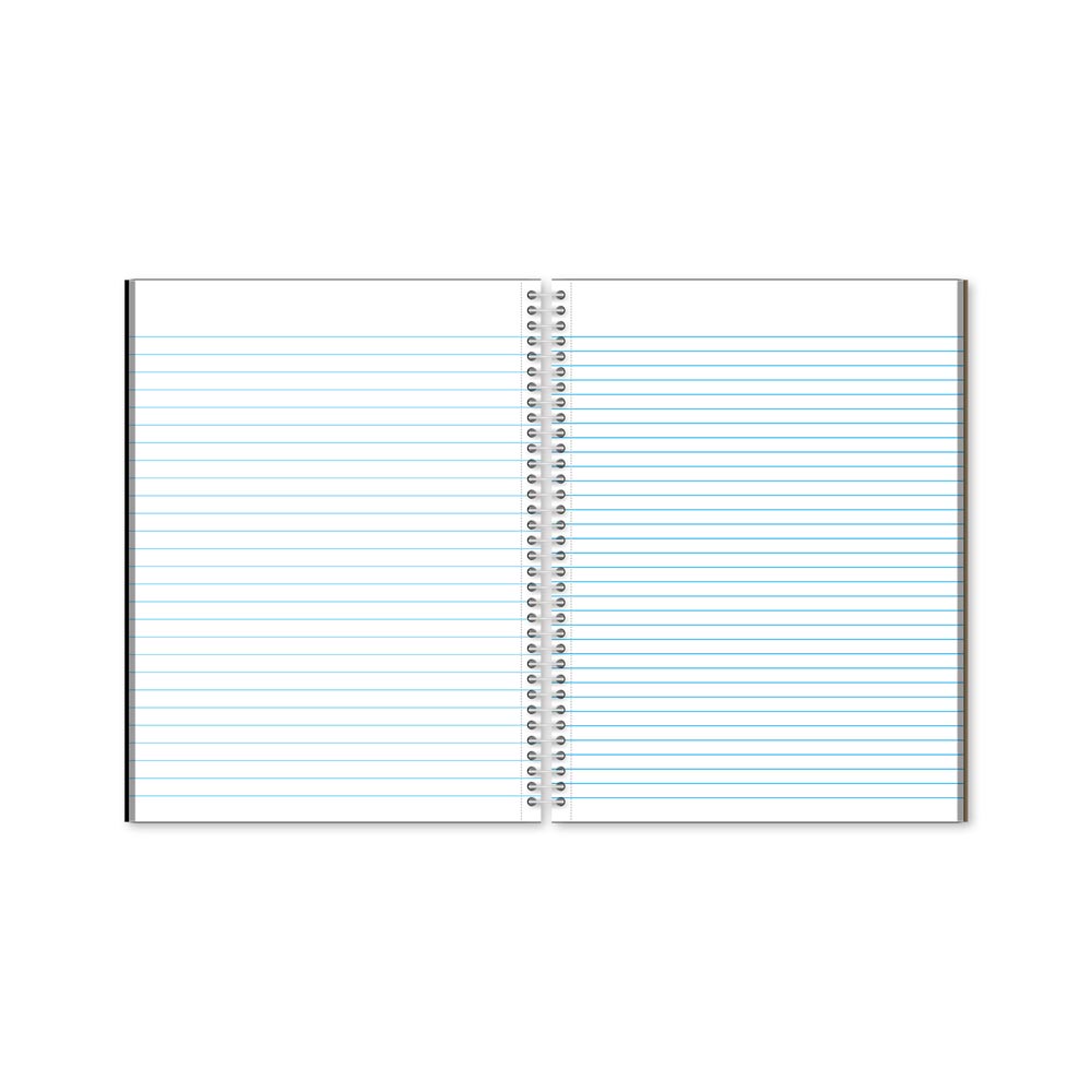 Personal Poly Notebook College Ruled 7.5" x 5.5"  100 Sheets 59502