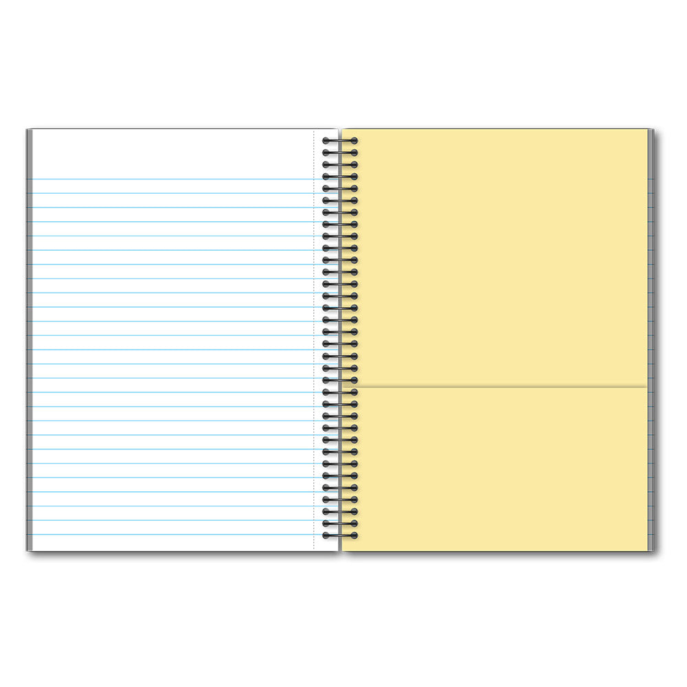 1 Subject Poly Notebook College Ruled 8.3" x 6" 80 Sheets 59602