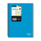 3 Subject Poly Notebook College Ruled 8.3" x 6" 120 Sheets 59604