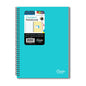 3 Subject Poly Notebook College Ruled 8.3" x 6" 120 Sheets 59604