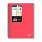 3 Subject Poly Notebook College Ruled 8.3" x 6" 120 Sheets 59604