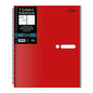 1 Subject Poly Notebook College Ruled 11" x 9" 100 Sheets 59712