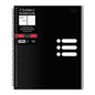 3 Subject Poly Notebook College Ruled 11" x 9" 150 Sheets 59714