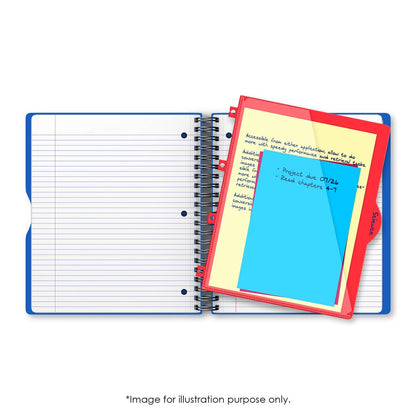 iQ Premium 1 Subject Poly Notebook Wide Ruled 10.5 x 8.5in 100 Sheets 59901