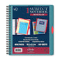 iQ Premium 1 Subject Poly Notebook Wide Ruled 10.5 x 8.5in 100 Sheets 59901
