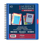 iQ Premium 1 Subject Poly Notebook Wide Ruled 10.5 x 8.5in 100 Sheets 59901