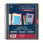 iQ Premium 1 Subject Poly Notebook Wide Ruled 10.5 x 8.5in 100 Sheets 59901