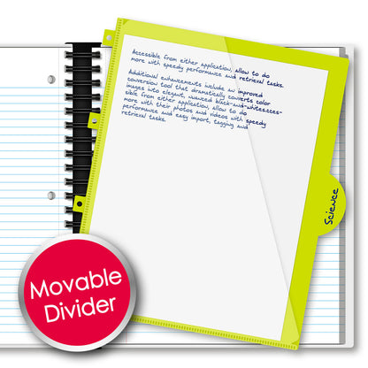 iQ+ Premium 1 Subject Poly Notebook College Ruled  11 x 9in 100 Sheets 59902