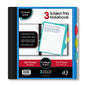 iQ+ Premium 3 Subject Poly Notebook College Ruled  11 x 9in 150 Sheets 59904