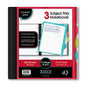 iQ+ Premium 3 Subject Poly Notebook College Ruled  11 x 9in 150 Sheets 59904