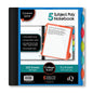iQ+ Premium 5 Subject Poly Notebook College Ruled  11 x 9in 200 Sheets 59906