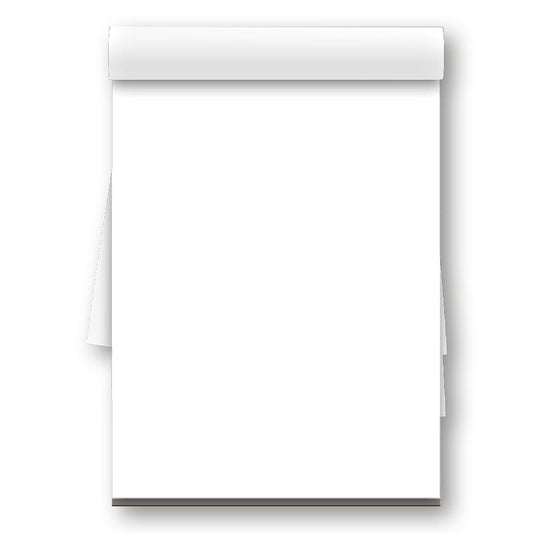 Writing Pad Unruled 6 x 9in 100 Sheets 69100